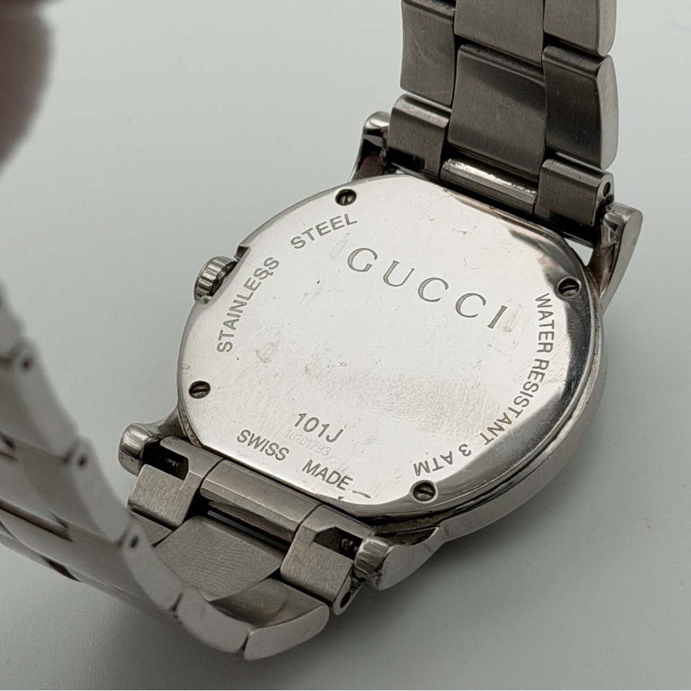 GUCCI 101J STAINLESS STEEL WATCH - Picture 7 of 11